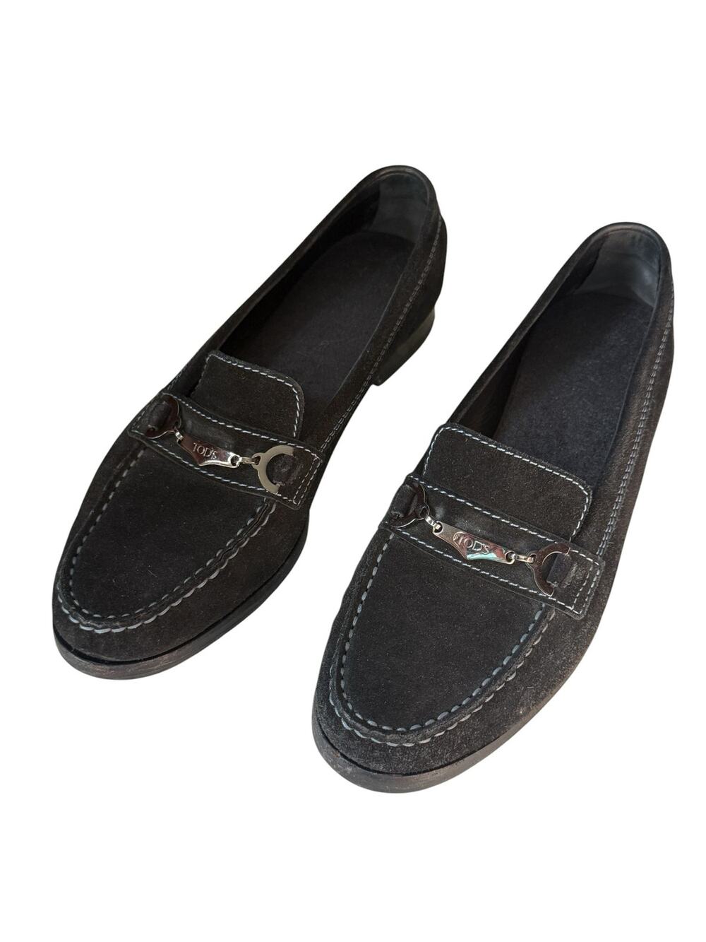 Tod’s Black Suede Loafer  - 39.5